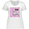 thumbnail image 3 of Inktastic 100 Days of School Stars in Pink Women's Plus Size T-Shirt, 3 of 5