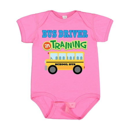 

Inktastic Bus Driver in Training Gift Baby Boy or Baby Girl Bodysuit