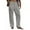 059 Gray, variant on Clearance Sales Men's Trousers Button Pants Pockets Slacks Oversized Wide Leg Trousers Drawstring Pants Straight Leg Slacks Solid Color Trousers Plus Size Pants Casual Golf Slacks