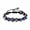 Black Rope, variant on Beaded Temperature Sensitive Color Changing Bead Woven Bracelet