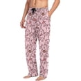 thumbnail image 4 of GZHJMY Pig Pajama Pants for Men, Lounge Pants Lightweight Men Pajama Bottoms with Drawstring Pockets, Christmas New Year Birthday Gifts, Small, 4 of 6