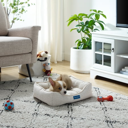 UPC: 0850018680042 | Sam s Pets Arlo® Extra Small Brown Plaid Dog Bed