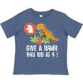 thumbnail image 3 of Inktastic 4th Birthday Party Dinosaur Boys Toddler T-Shirt, 3 of 5