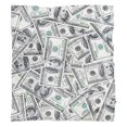 thumbnail image 5 of 100 Dollar Bills Pattern Print Throw Blanket,Soft Blanket for Baby Women Kids Elegant Plush Bed Blanket for Winter Autumn Warm Blanket for Bed Couch (50x60 Inch), 5 of 5