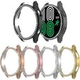 thumbnail image 1 of [Lot de 5] Étui Bling Compatible avec Samsung Galaxy Watch 4 Protecteur, RICHONE Étui Diamants Cadre Rigide PC (46mm), 1 of 6
