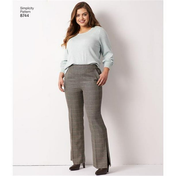 Simplicity Misses' Plus Size 20W-28W Amazing Fit Pattern, 1 Each
