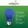 thumbnail image 2 of Bioluz LED Green Light Bulbs 60W Replacement Non-Dimmable A19 LED Bulb 4-Pack, 2 of 11