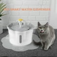 thumbnail image 3 of Amdohai Cat Water Fountain 2.6L/88oz Pet Water Fountain Flower Drinking Water Fountain for Cats Automatic Water Fountain for Cats, Dogs, Small Animals (Grey), 3 of 8