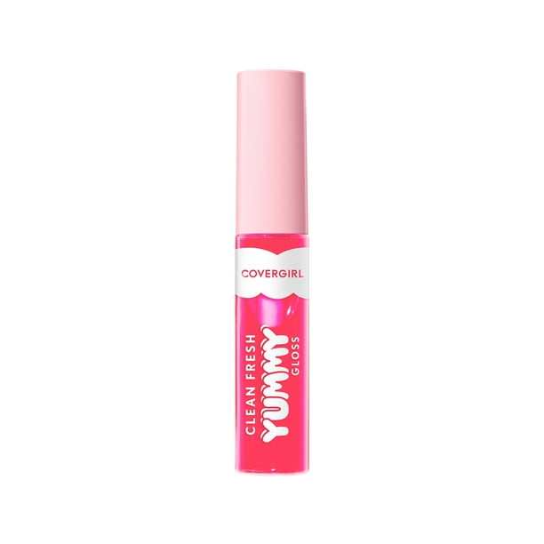 COVERGIRL Clean Fresh Yummy Lip Gloss, 450 But First A Cosmo, 0.33 fl