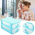 thumbnail image 1 of WHEANG Clearance Durable Plastic Mini Desktop Drawer Sundries Case Small Objects, 1 of 3