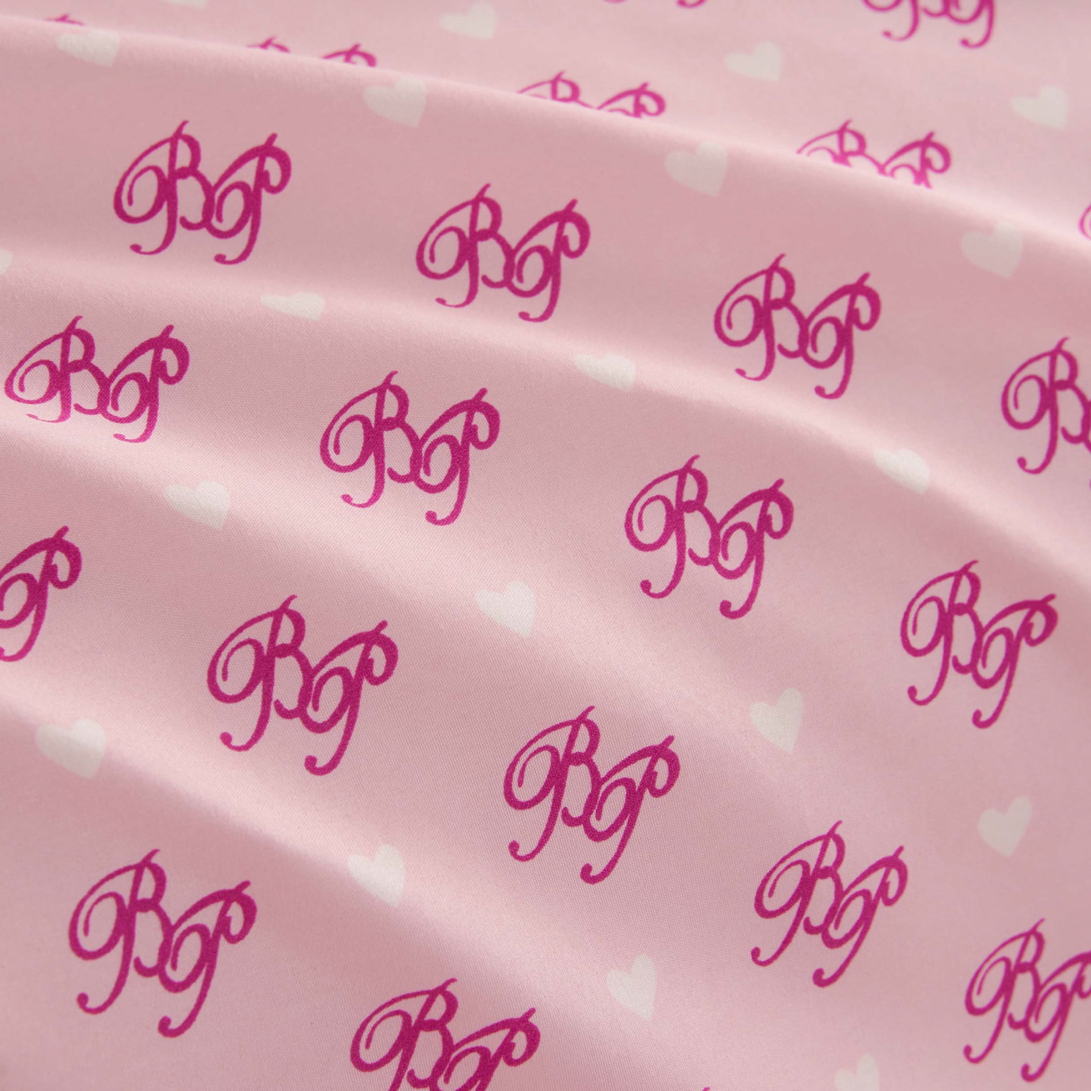 Baby Phat Printed Microfiber Sheet Sets, 4-Piece King, Pink