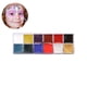 thumbnail image 3 of 12 Colores Pintura Al óleo Cara Cuerpo Pintura Pigmento Arte Tema Fiesta Halloween Disfraces Fiesta Maquillaje Herramienta, 3 of 8