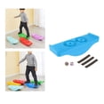 thumbnail image 4 of Wobble Balance Board Kids Children Rocker Board Open Ended Learning Toy Blue, 4 of 8