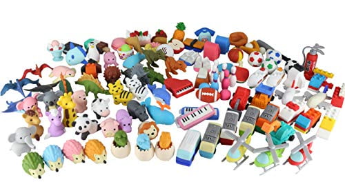 Collectible Erasers IWAKO 30 Pack Assorted Japanese Erasers