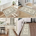 thumbnail image 5 of Kitchen Rug and Mat, Yamaziot Kitchen Runners Rugs Set of 3, Washable Non Slip Farmhouse Hallway Laundry Room Mat for Floor, Comfort Vinatge Boho Carpet, 5 of 6