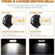 thumbnail image 5 of Barra de luces LED de 4 x 120 W y 7 pulgadas, luces de trabajo impermeables para vehículos todoterreno UTV, ATV, SUV, camiones, tractores, camionetas (4 piezas), 5 of 5
