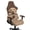 Labrador Retriever Paw Print Brown, variant on SCRAWLGOD Camo Forest Pattern Print Gaming Chair Cover with Armrest Cover, Soft Computer Chair Seat Cover Backrest Slipcovers Stretchable Rotating Desk Chair Seat Cushion Protectors