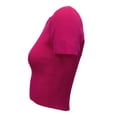 thumbnail image 3 of Playera Quarry para Dama, Manga Corta Rosa Talla G, 3 of 4