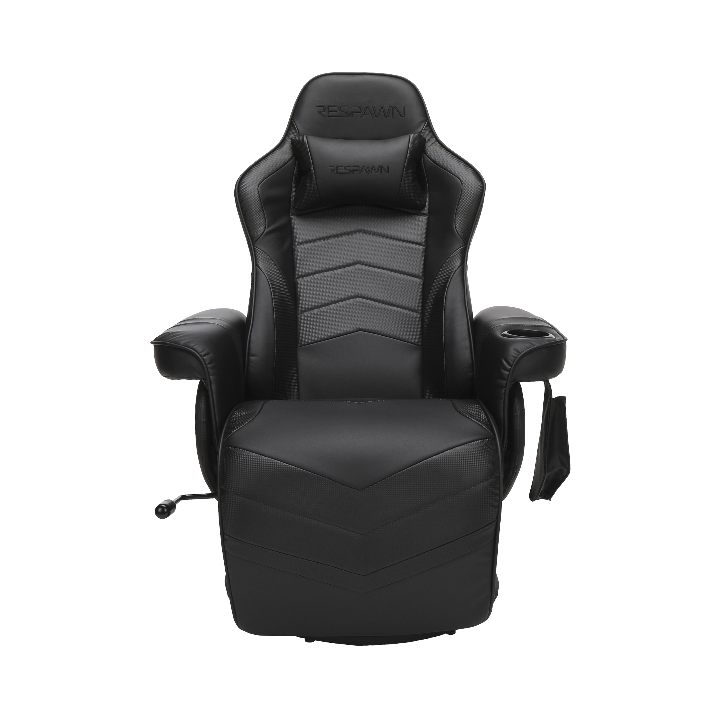 RESPAWN 900 Gaming Recliner - Video Games Console Recliner Chair, Computer Recliner, Adjustable Leg Rest and Recline, Recliner with Cupholder, Reclining Gaming Chair with Footrest - Black - image 3 of 10