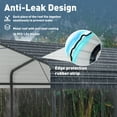 thumbnail image 5 of VENTOPYR 10' x 20' Outdoor Heavy Duty Metal Carport with Galvanized Steel Roof for Car, Boat, Truck, 5 of 9