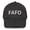 Dark Grey, variant on FAFO Dad Hat (White)