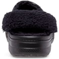 thumbnail image 6 of Crocs Adult Baya Lined Fuzz Strap Clog Slippers, 6 of 6