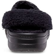 Crocs Adult Baya Lined Fuzz Strap Clog Slippers