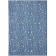 thumbnail image 2 of Nourison Grafix Contemporary Light Blue 7' x 10' Area Rug, (7x10), 2 of 8