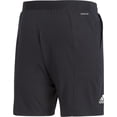 thumbnail image 5 of adidas Men's Club Stretch Woven Tennis Shorts (Black/White, M), 5 of 5
