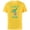 Yellow, variant on Star Wars Yoda Best Madre Yoda Chibi Portrait Día de la Madre - Short Sleeve Cotton T-Shirt for Adults - Customized-Black