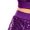 Purple, variant on Aislor Kids Girls One Shoulder Long Sleeve Sequins Crop Top Athletic Shirts Jazz Hip-hop Dance Costume Size 6-16 Red 6