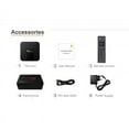 thumbnail image 3 of TX3 Mini Android 7.1 Boîtier TV Intelligent Amlogic S905W Quadricœur Décodeur H.265 Lecteur Multimédia WiFi 4K 2 Go+16 Go Prise US, 3 of 5
