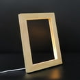 thumbnail image 1 of OUNONA 1Pcs Chic Photo Frame Wood Picture Frame for Bedroom Decoration, 1 of 8
