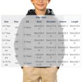 thumbnail image 3 of BLVB Hoodies for Boys Quarter Zip Pullover Teen Fleece Hooded Sweatshirt Fashion Hoodie Kids Fall Winter Clothes(Black,6-7 Years), 3 of 9
