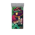 thumbnail image 2 of Ambesonne Colorful Fitted Sheet & Pillow Sham Set, Worm Mushroom House, Queen, Multicolor, 2 of 3