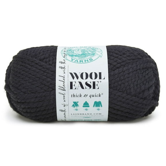 15 Pack: Lion Brand Wool-Ease Thick & Quick Yarn - Solids