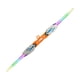 thumbnail image 4 of Sable de luz LED telescópico con rotación de 360  degree, piezas de disfraz, regalos de cumpleaños duraderos, juguetes de fiesta brillantes, juguete con luz Naranja, 4 of 9