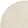 thumbnail image 5 of SAFAVIEH Paris Darwin Plush Polyester Shag Area Rug, Ivory, 3' x 3' Round, 5 of 7