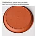 thumbnail image 6 of 6-Pack Thick Plastic Plant Saucers - Durable Flower Pot Trays for Indoor/Outdoor Use, Water Catchment Base for Potted Plants (Multi-Size Compatible), M, 6 of 6