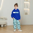 thumbnail image 2 of CHENge Toddler Boys Hoodie Sets 3d Graphic Print Boys Clothes 5t Fall Winter Streetwear Clothing Sets(Blue-c,11-12 Years), 2 of 4
