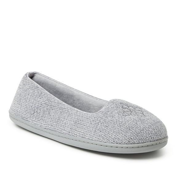Dearfoams Women's Chenille Closed Back Slippers