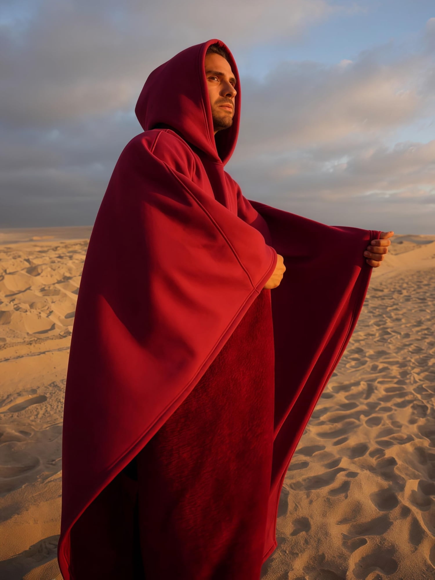 Oversized Cloak Hoodie  Unisex Blanket Sweatshirt with Long Sleeves for Ultimate Comfort