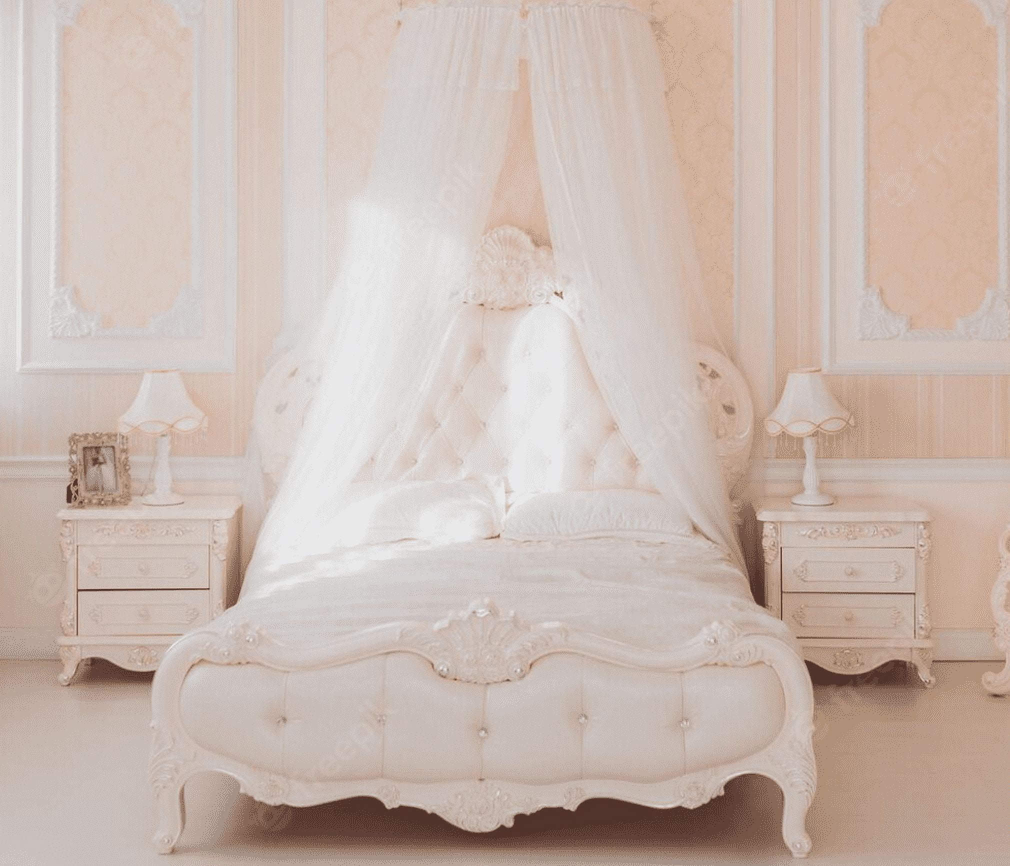 Modern Nursery Kids Bed Canopy - Baby Crib Bed Mosquito net Reading Nook - Princess House Castle Bed Hanging Sheer Canopy 10 Layers white sheer