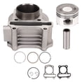 thumbnail image 2 of Kit De Montaje De Cilindro, Anillos De Seguridad Completos De Montaje De Cilindro De Motocicleta A Prueba De Herrumbre Para Moto Scooter, 2 of 7