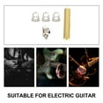 thumbnail image 6 of Homoyoyo Stainless Steel Guitar Slide Bar, Golden Tone, Music Accessory for Guitar Players, 1 Set, 6 of 8
