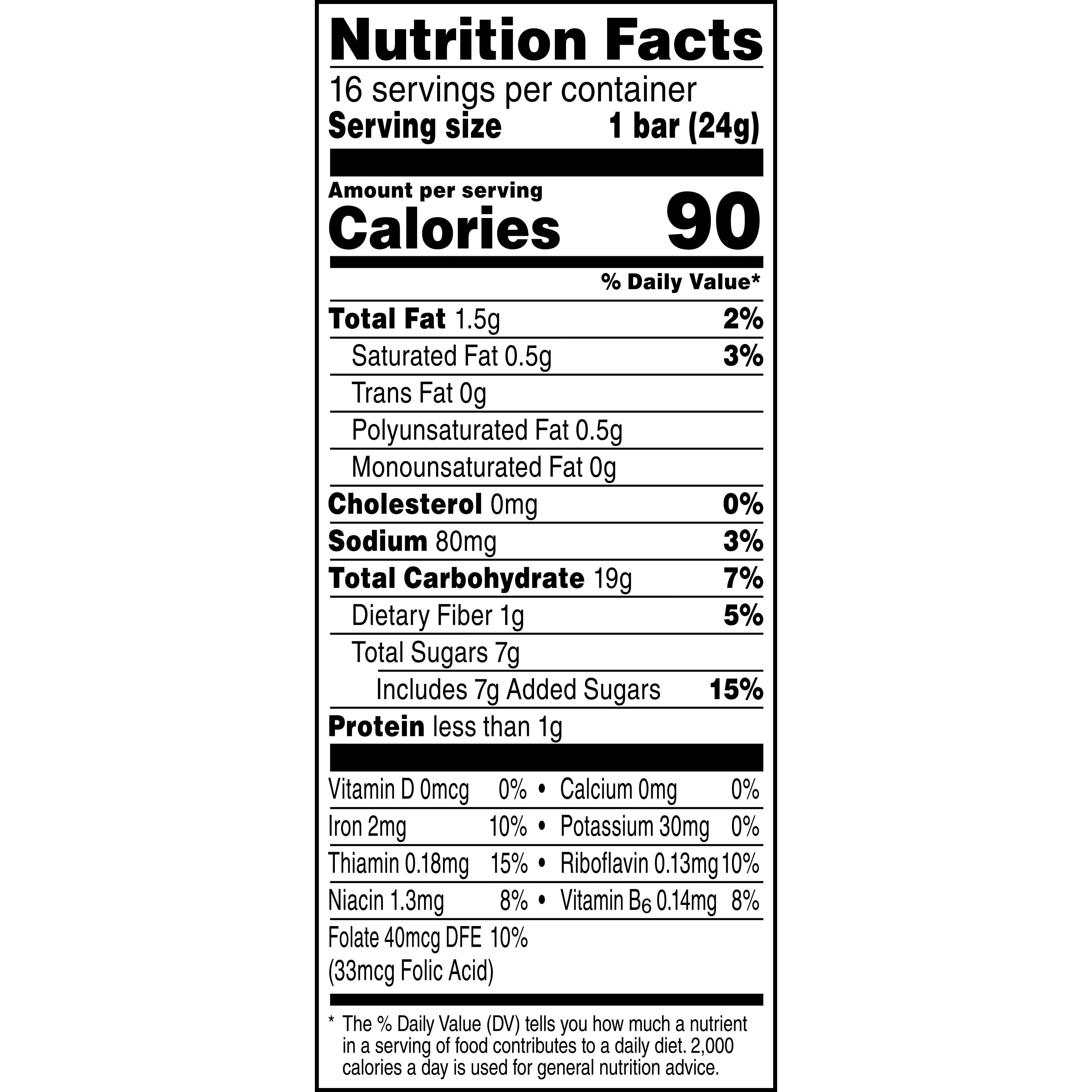 (8 pack) Cap'N Crunch Treat Bar, Crunchberry Flavor, 16 Count