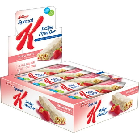 Kellogg's Special K Protein Meal Bar Strawberry Single Serve (8 SingleServe Packs)