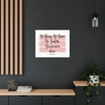 thumbnail image 4 of Scripture Walls Never Alone Joshua 1:9 Pink Bible Verse Canvas Christian Wall Art Ready to Hang Unframed, 4 of 18