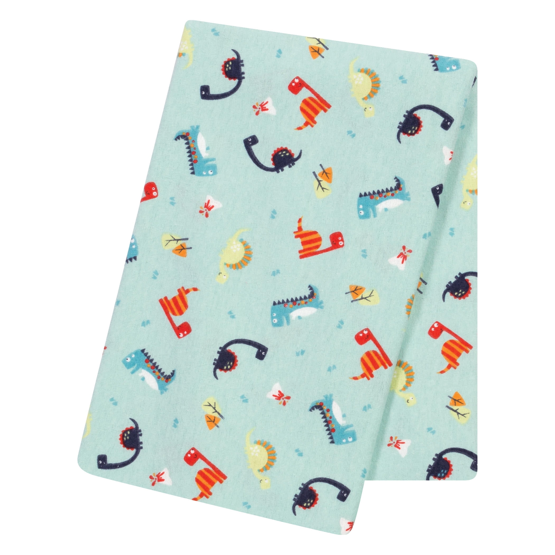 Dinosaurs Jumbo Deluxe Flannel Swaddle Blanket