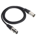 thumbnail image 2 of Cable de micrófono Bling Bling XLR macho a XLR hembra 3 pines, 2 of 12